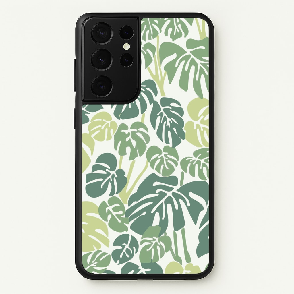 Palm - Foliage - Foliage Phone Case for Galaxy S21 Ultra
