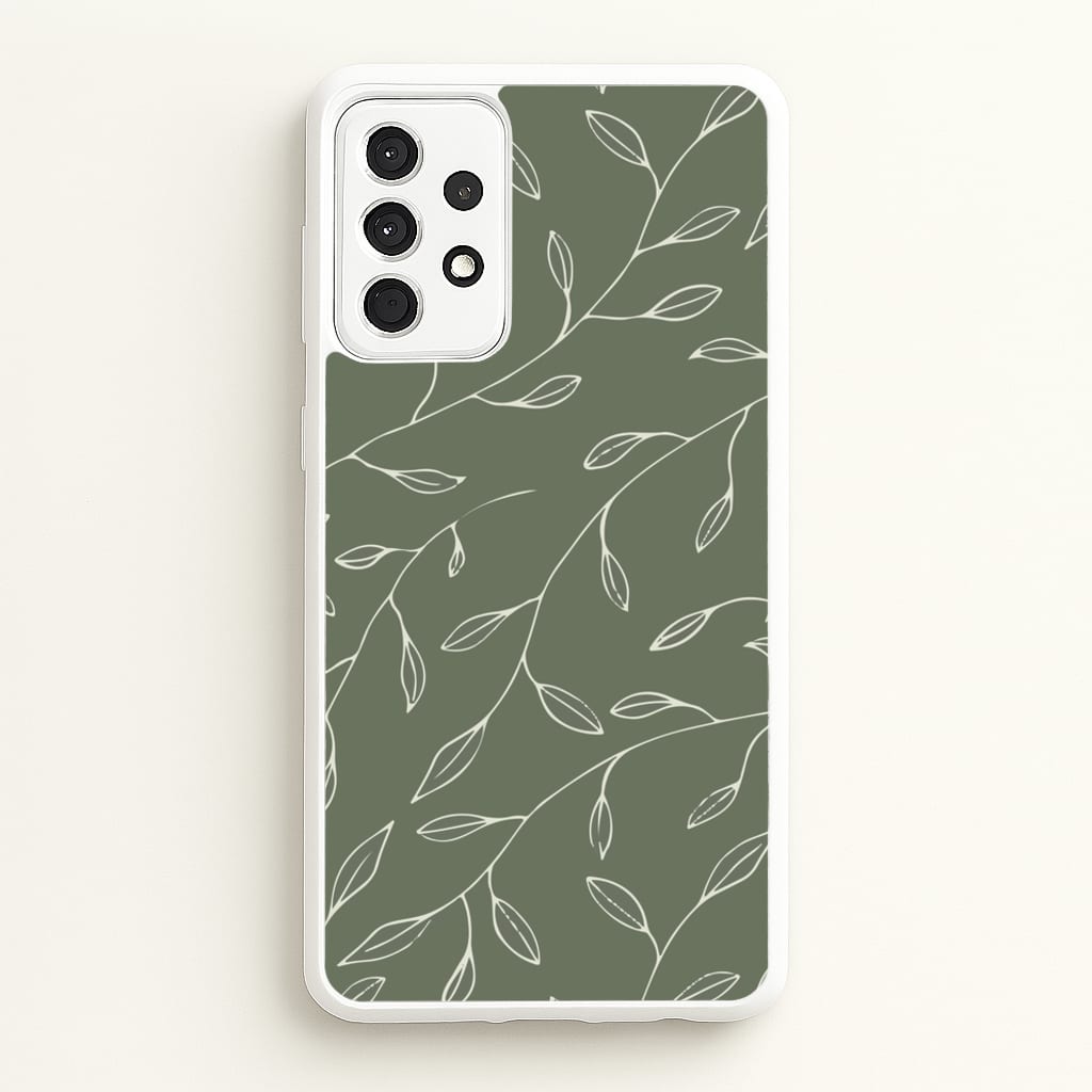 Thin Leaves - Foliage - Foliage Phone Case for Galaxy A52 / A52s