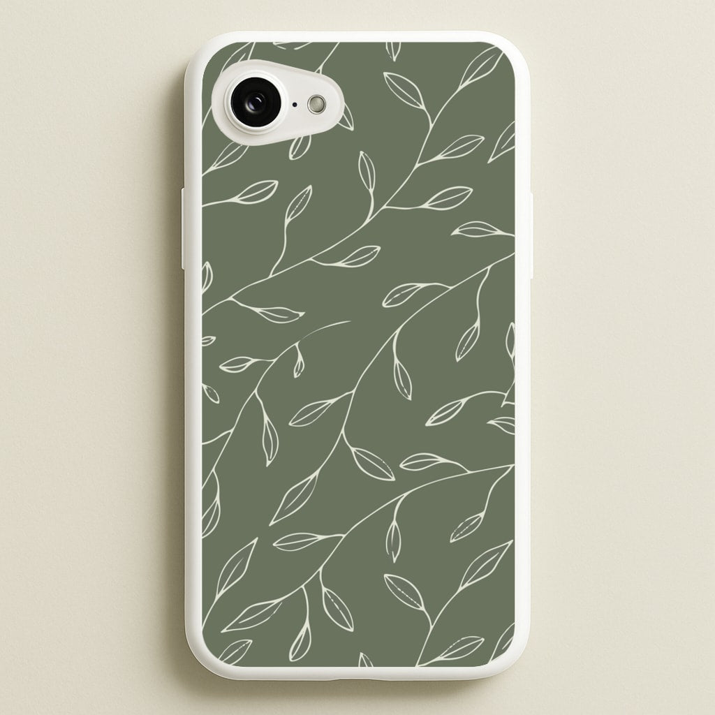 Thin Leaves - Foliage - Foliage Phone Case for iPhone 16e