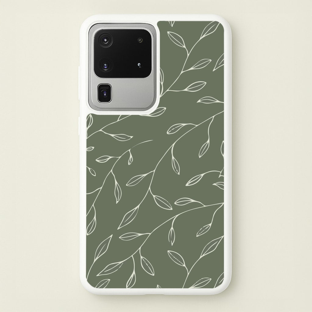 Thin Leaves - Foliage - Foliage Phone Case for Galaxy S20 Ultra