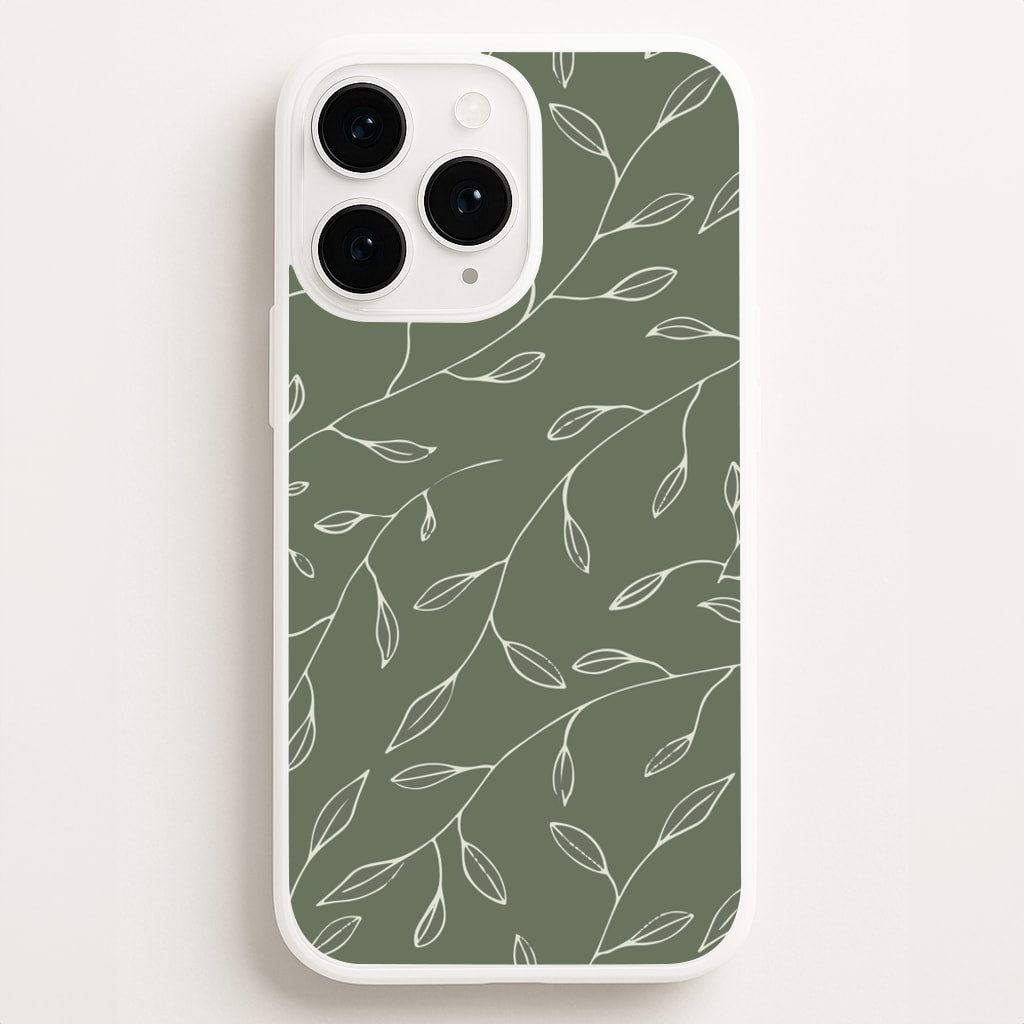 Thin Leaves - Foliage - Foliage Phone Case for iPhone 11 Pro Max