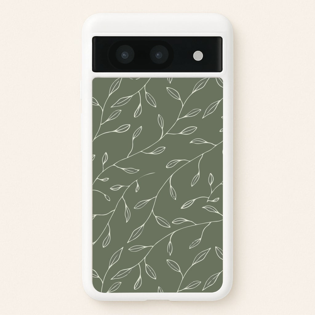 Thin Leaves - Foliage - Foliage Phone Case for Google Pixel 8a