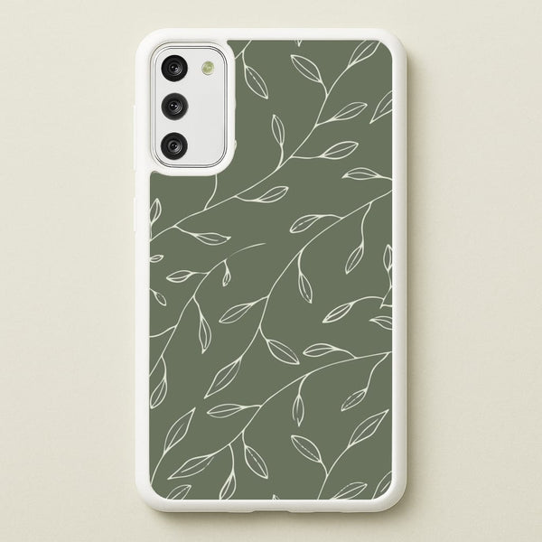 Thin Leaves - Foliage - Foliage Phone Case for Galaxy S20FE