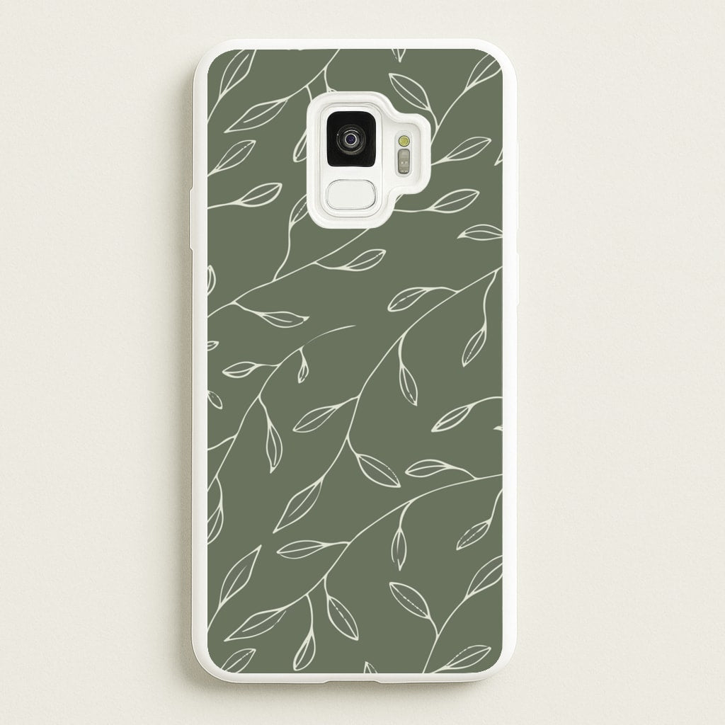 Thin Leaves - Foliage - Foliage Phone Case for Galaxy S9