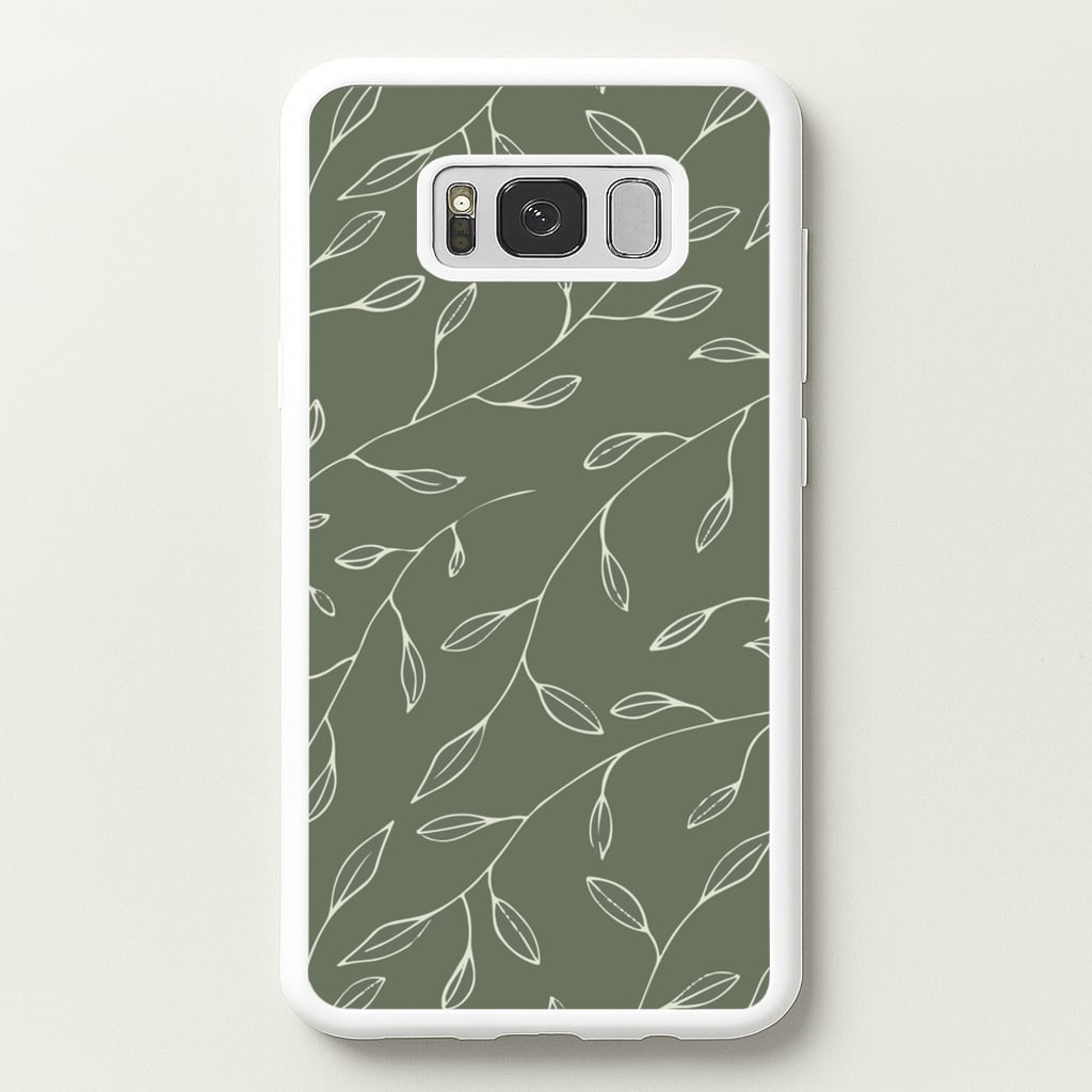 Thin Leaves - Foliage - Foliage Phone Case for Galaxy S8 Plus