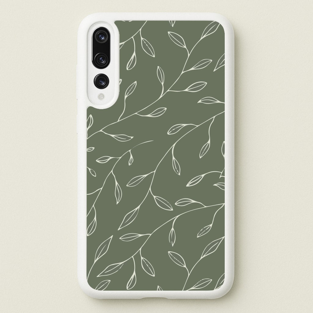 Thin Leaves - Foliage - Foliage Phone Case for Huawei P20 Pro