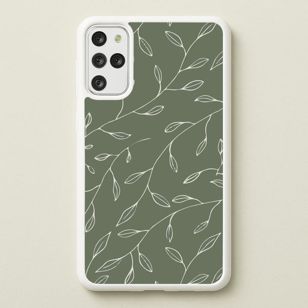 Thin Leaves - Foliage - Foliage Phone Case for Galaxy S20 Plus