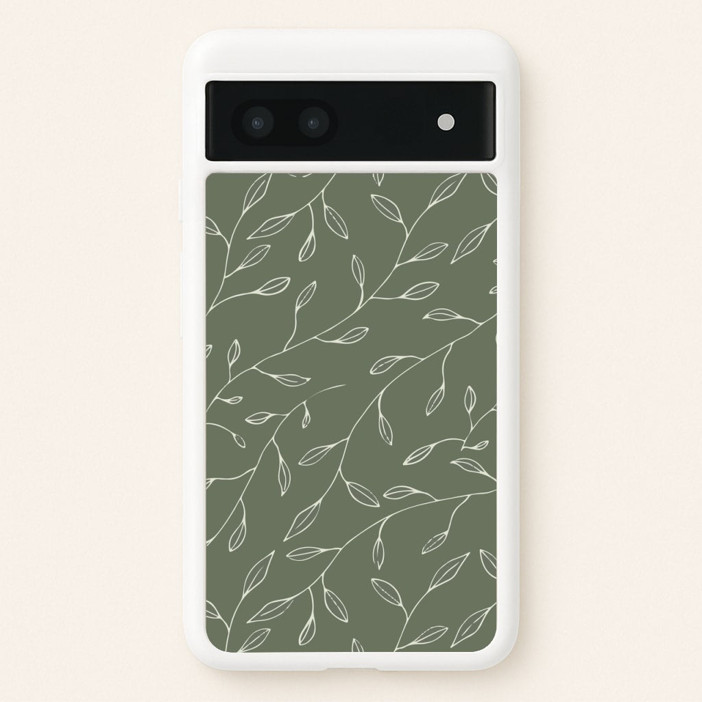 Thin Leaves - Foliage - Foliage Phone Case for Google Pixel 6a