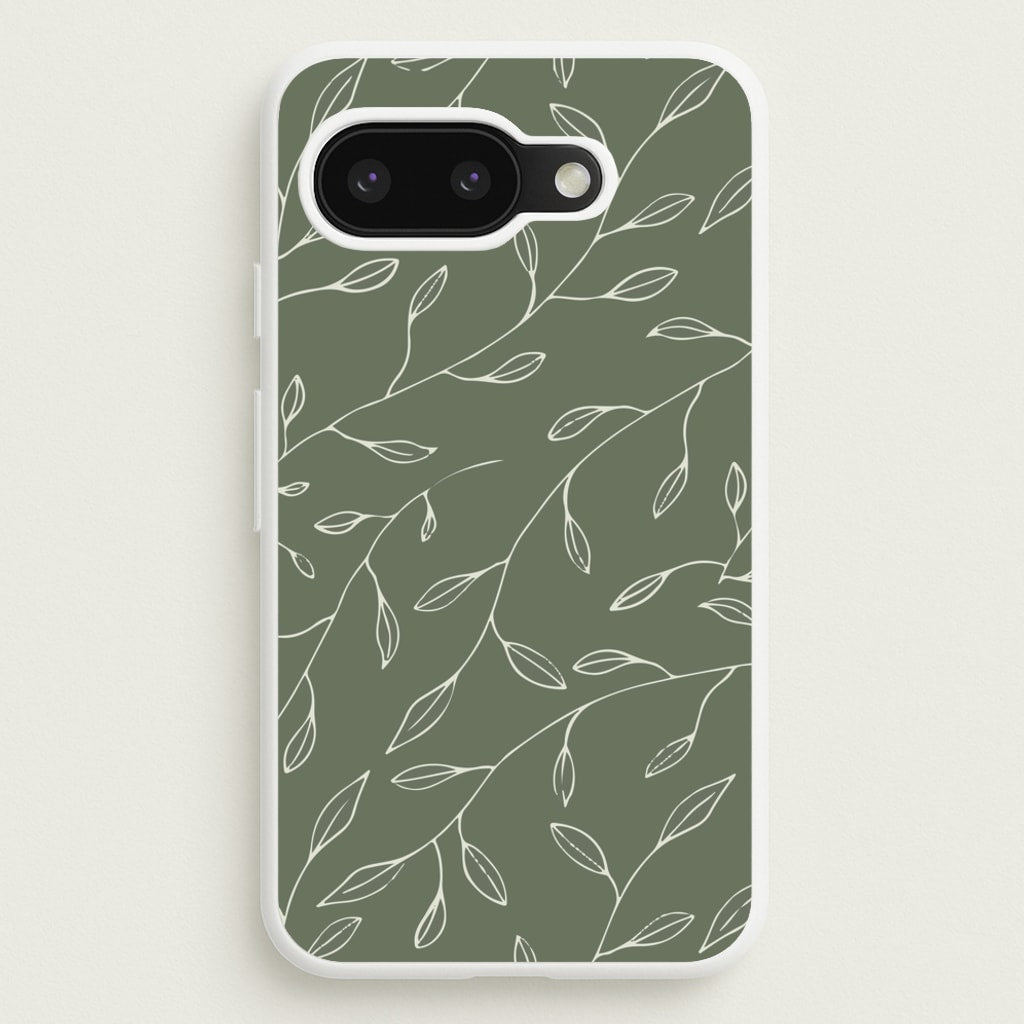 Thin Leaves - Foliage - Foliage Phone Case for Google Pixel 9a