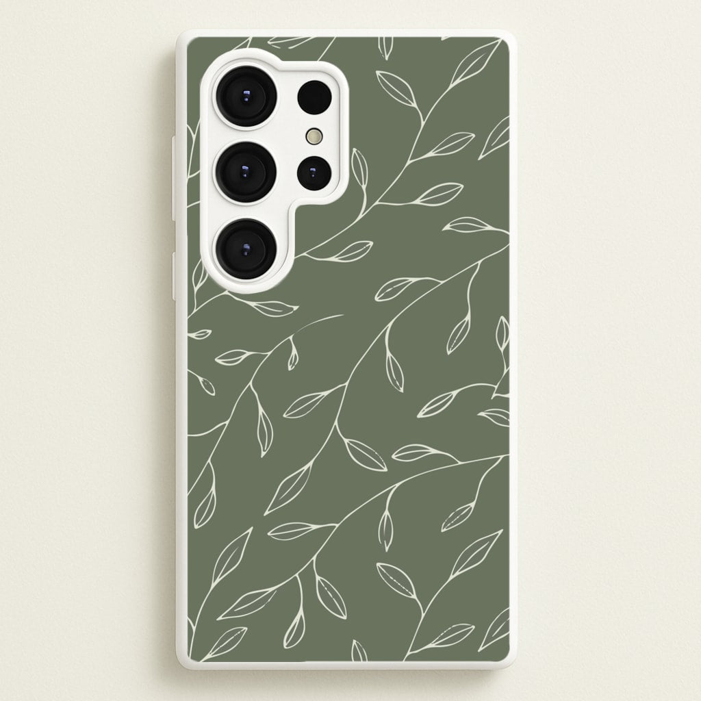 Thin Leaves - Foliage - Foliage Phone Case for Galaxy S25 Ultra