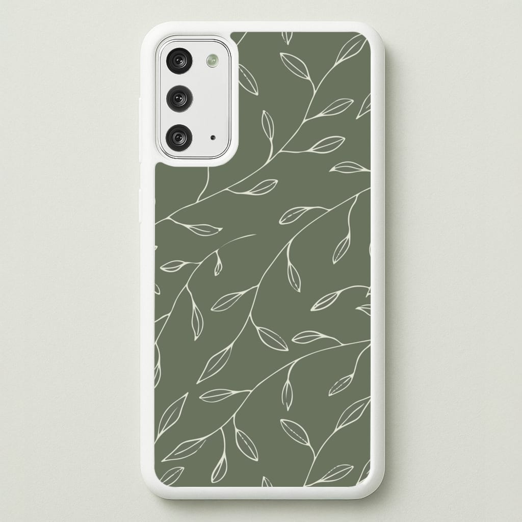 Thin Leaves - Foliage - Foliage Phone Case for Galaxy Note 20