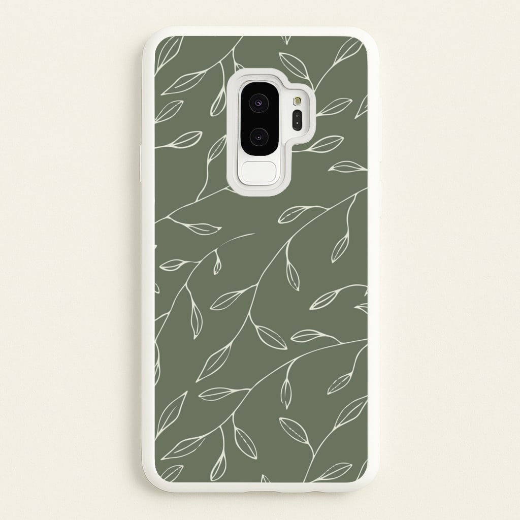 Thin Leaves - Foliage - Foliage Phone Case for Galaxy S9 Plus