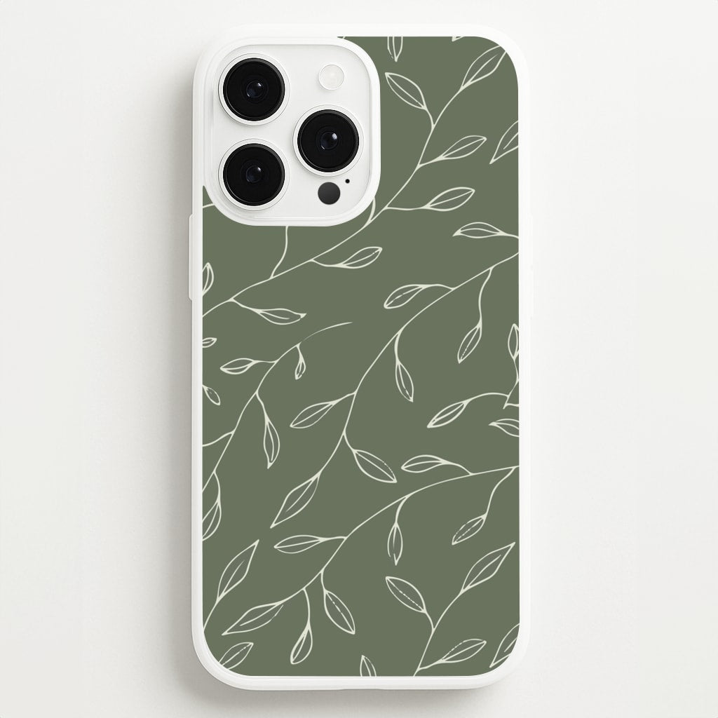 Thin Leaves - Foliage - Foliage Phone Case for iPhone 13 Pro Max