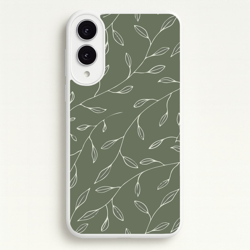 Thin Leaves - Foliage - Foliage Phone Case for Galaxy S25 Edge