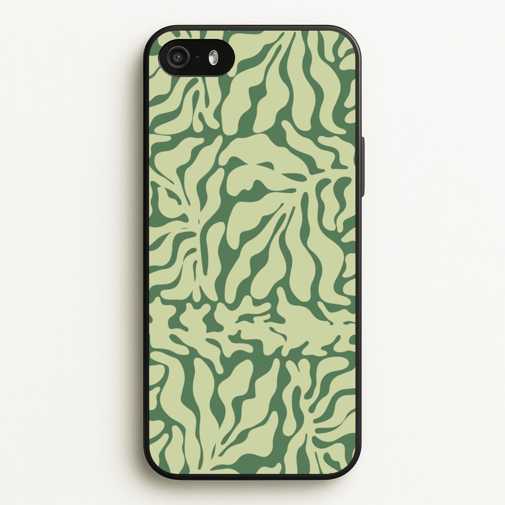 Light Green Leaf - Foliage - Foliage Phone Case for iPhone 5 / 5s / SE 2016