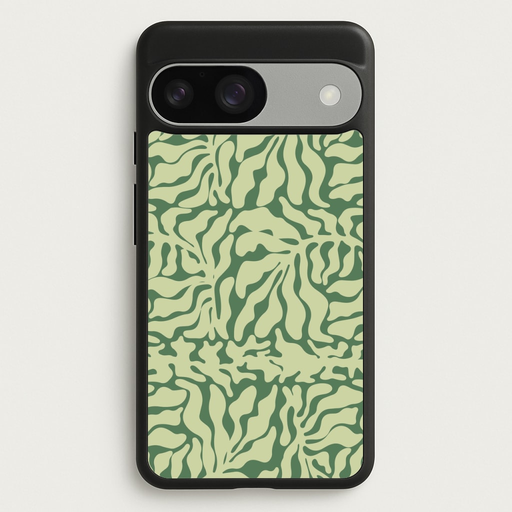 Light Green Leaf - Foliage  - Foliage Phone Case for Google Pixel 9 / 9 Pro