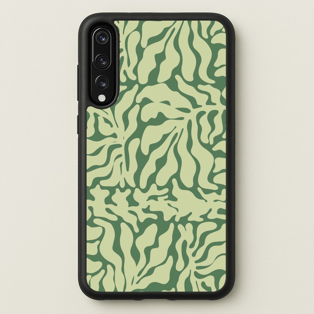 Light Green Leaf - Foliage  - Foliage Phone Case for Huawei P20 Pro