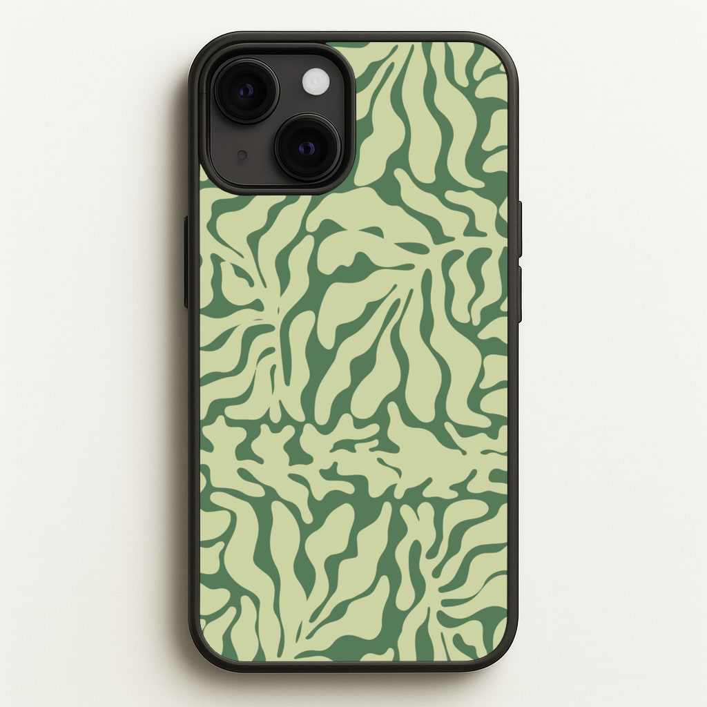 Light Green Leaf - Foliage - Foliage Phone Case for iPhone 13