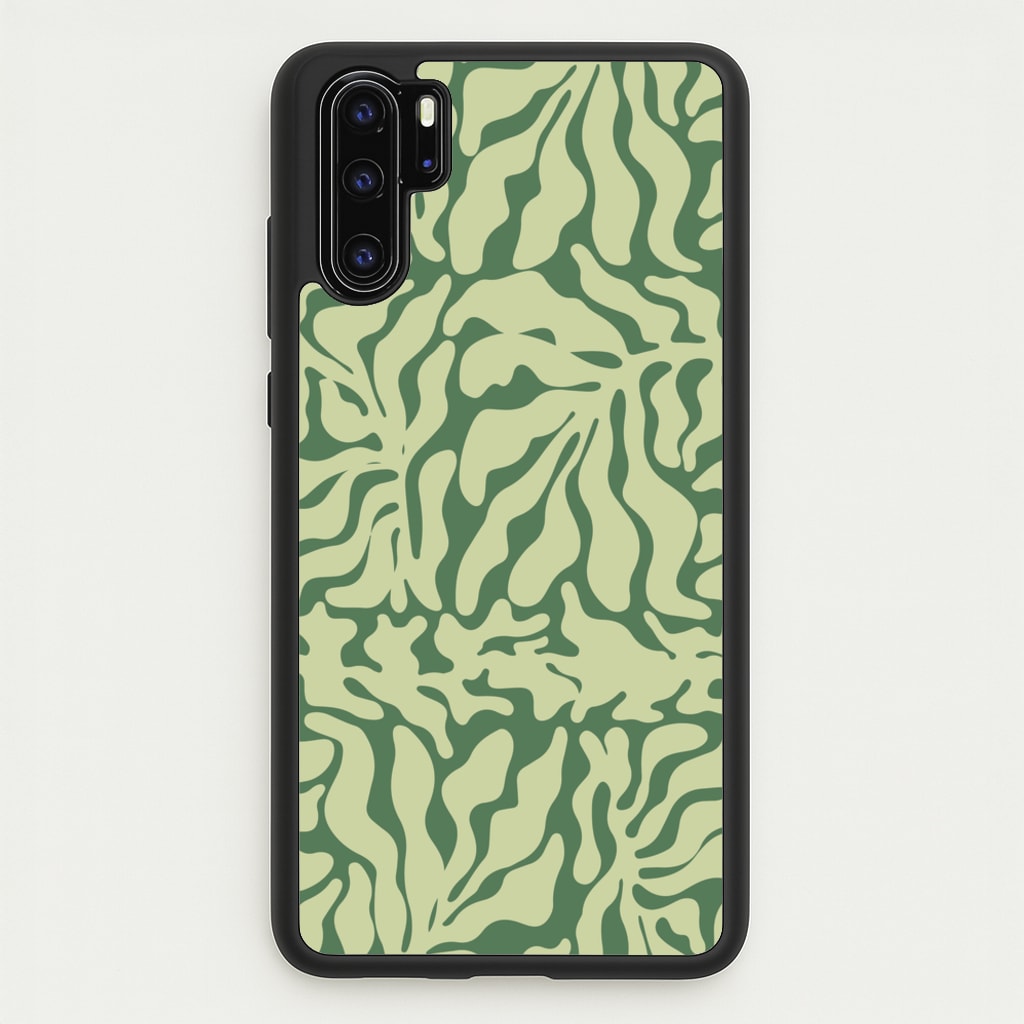 Light Green Leaf - Foliage - Foliage Phone Case for Huawei P30 Pro