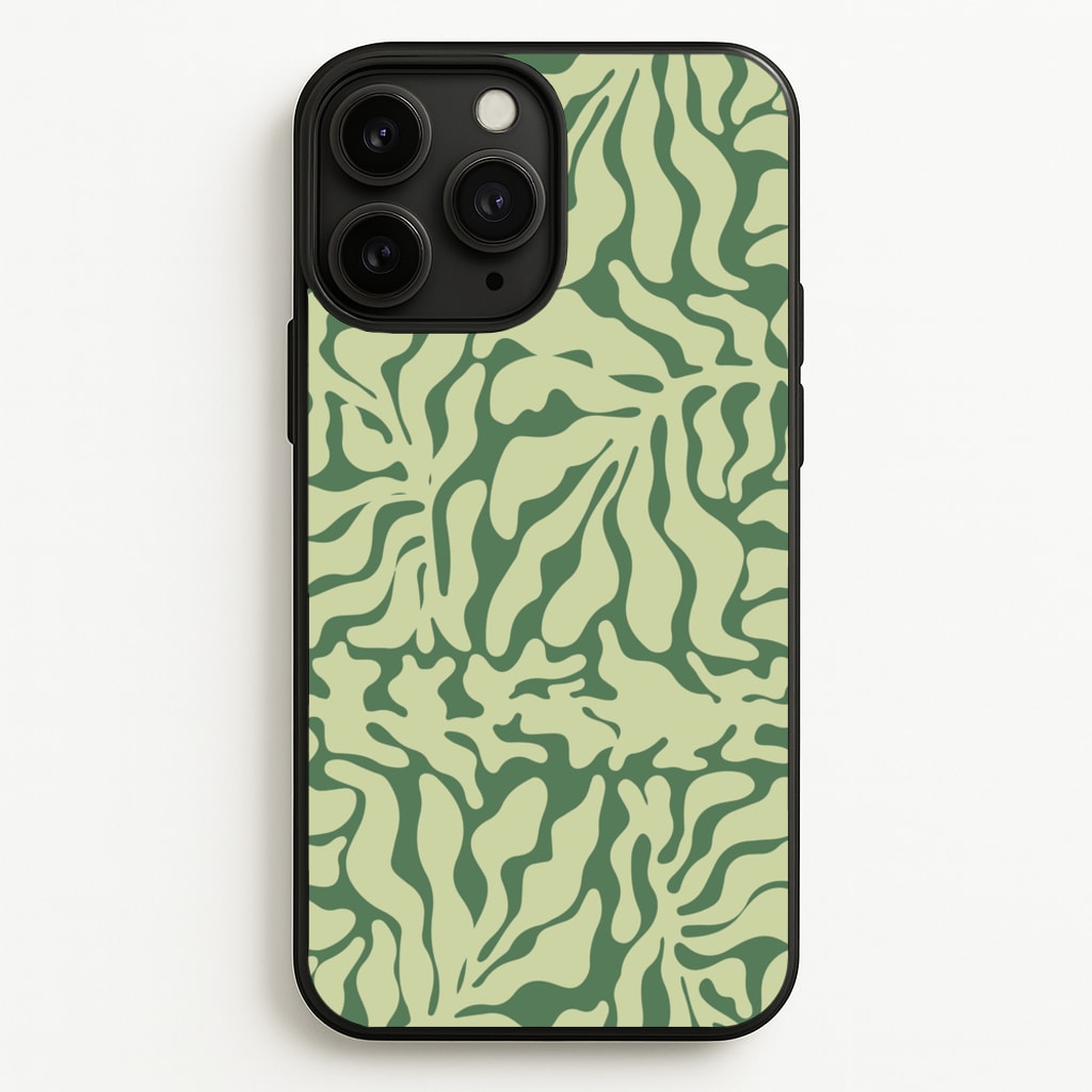 Light Green Leaf - Foliage - Foliage Phone Case for iPhone 11 Pro