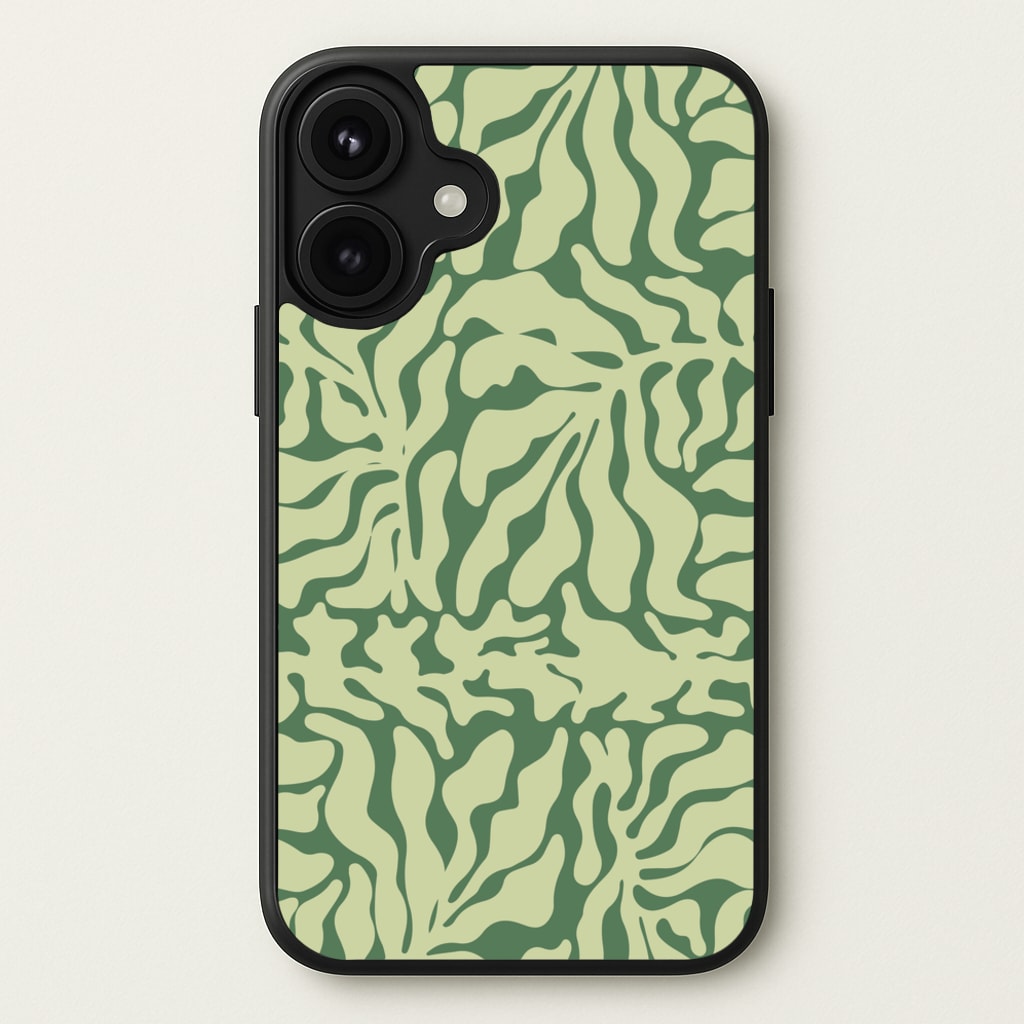Light Green Leaf - Foliage Phone Case for iPhone 17