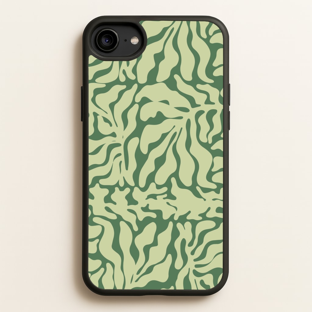 Light Green Leaf - Foliage - Foliage Phone Case for iPhone 6 / 7 / 8 / SE