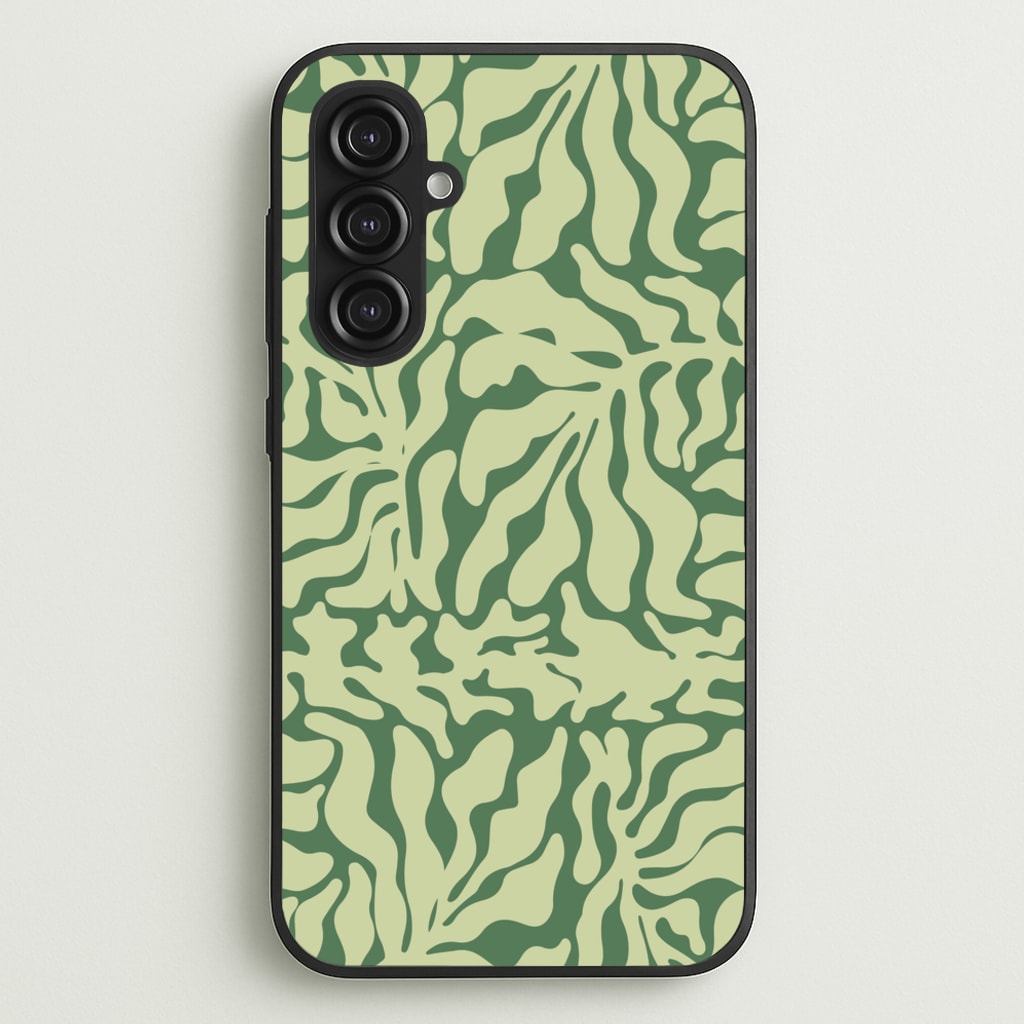 Light Green Leaf - Foliage - Foliage Phone Case for Galaxy S23FE