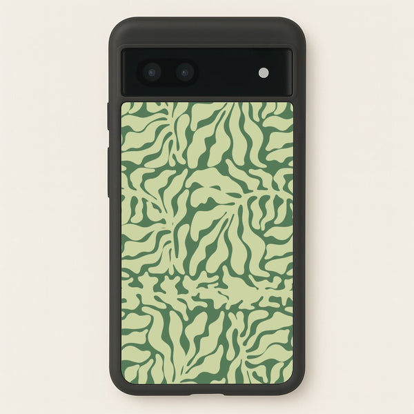 Light Green Leaf - Foliage - Foliage Phone Case for Google Pixel 7a