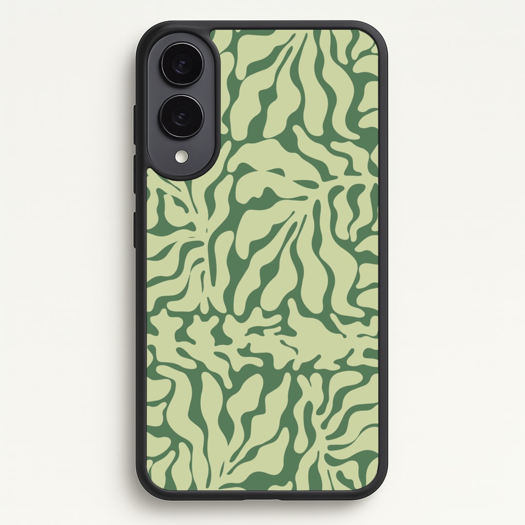 Light Green Leaf - Foliage - Foliage Phone Case for Galaxy S25 Edge