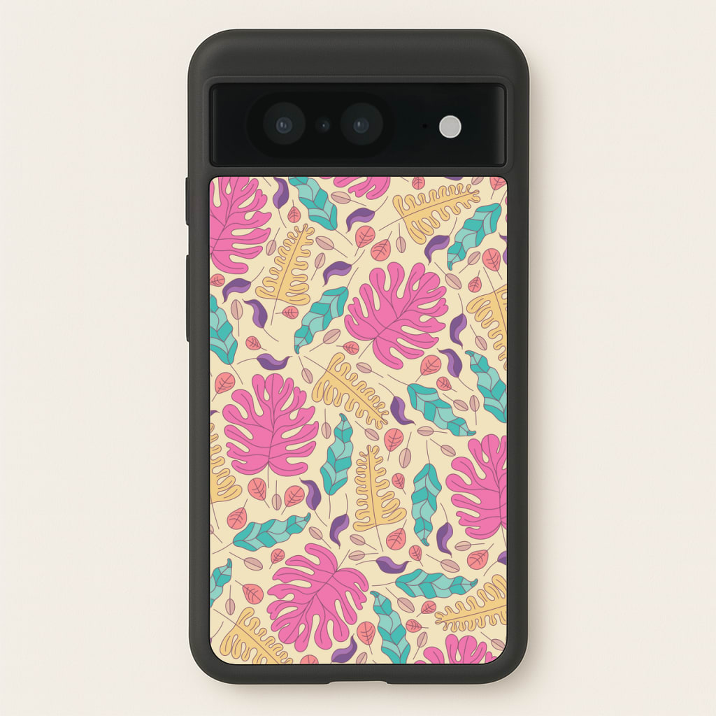 Multi Coloured Leaves - Foliage - Foliage Phone Case for Google Pixel 8