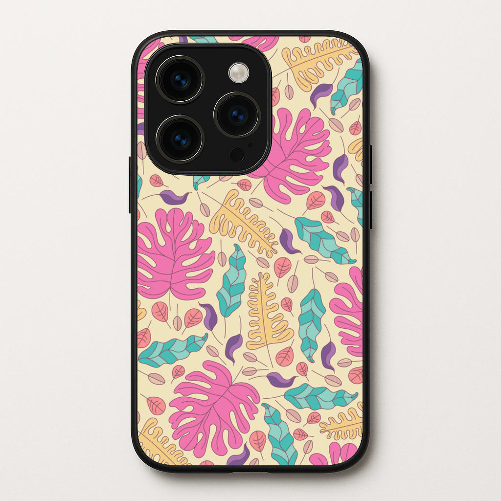Multi Coloured Leaves - Foliage - Foliage Phone Case for iPhone 14 Pro Max