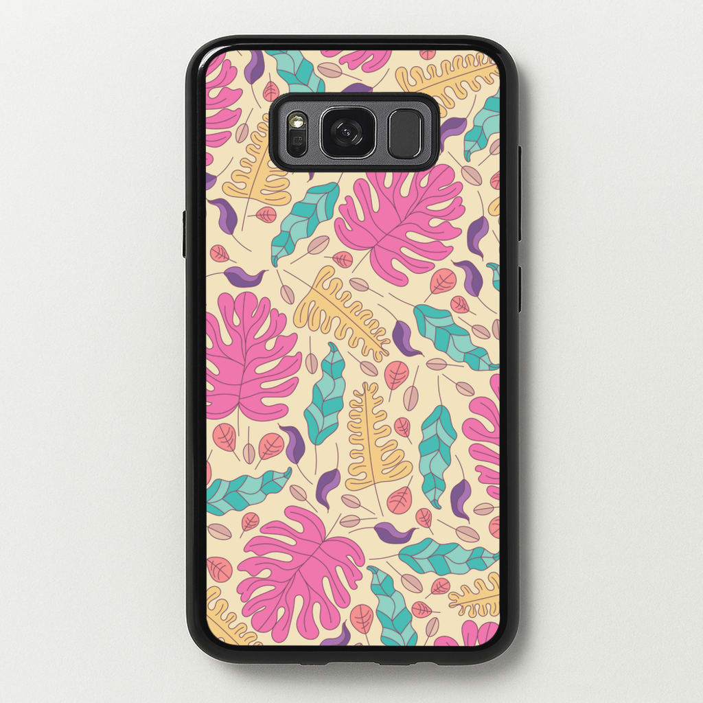 Multi Coloured Leaves - Foliage - Foliage Phone Case for Galaxy S8 Plus