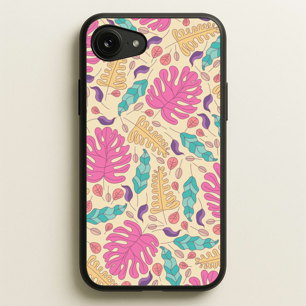 Multi Coloured Leaves - Foliage - Foliage Phone Case for iPhone 16e