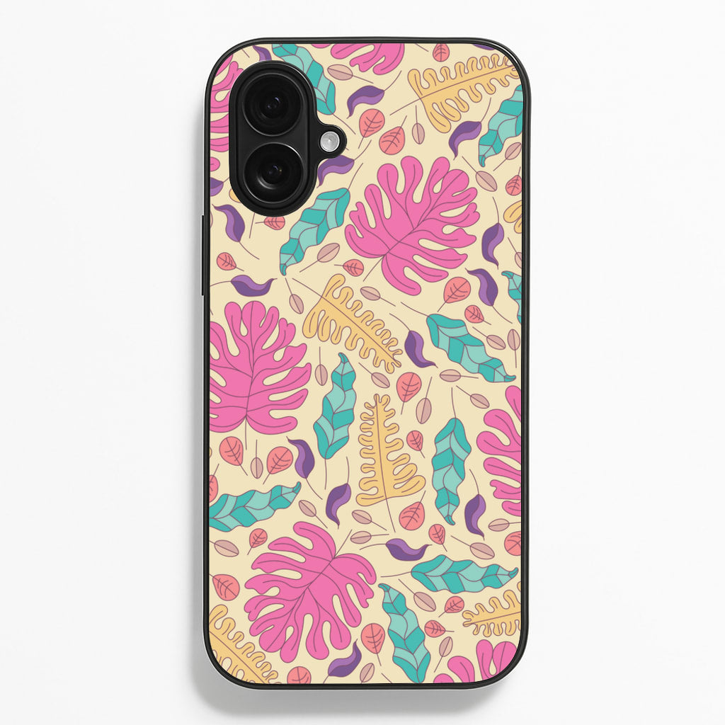 Multi Coloured Leaves - Foliage - Foliage Phone Case for iPhone 16 Plus