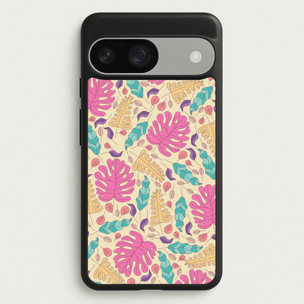Multi Coloured Leaves - Foliage - Foliage Phone Case for Google Pixel 9 / 9 Pro