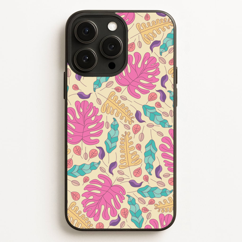 Multi Coloured Leaves - Foliage - Foliage Phone Case for iPhone 12 Pro Max