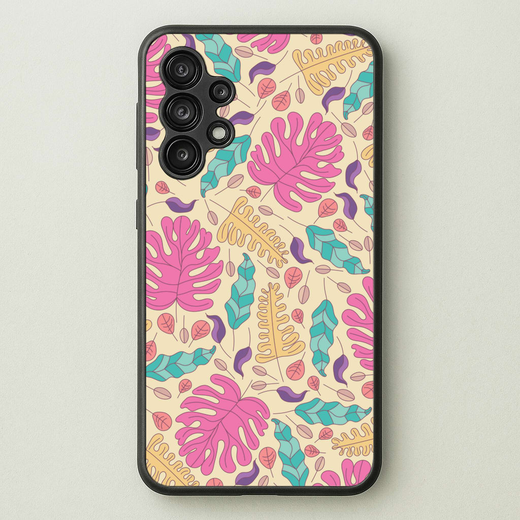 Multi Coloured Leaves - Foliage - Foliage Phone Case for Galaxy A13