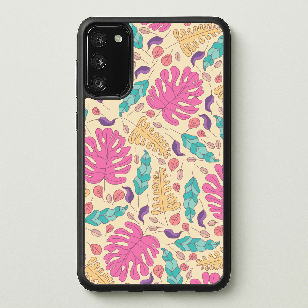 Multi Coloured Leaves - Foliage - Foliage Phone Case for Galaxy S20FE