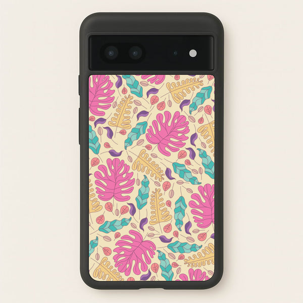 Multi Coloured Leaves - Foliage - Foliage Phone Case for Google Pixel 7