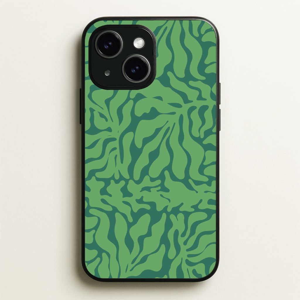 Green Leaves - Foliage - Foliage Phone Case for iPhone 14