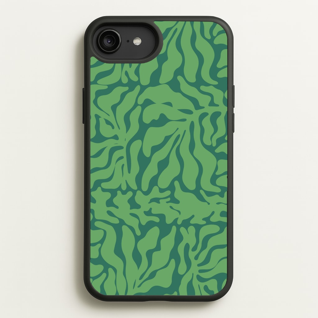 Green Leaves - Foliage - Foliage Phone Case for iPhone 6 Plus / 7 Plus / 8 Plus