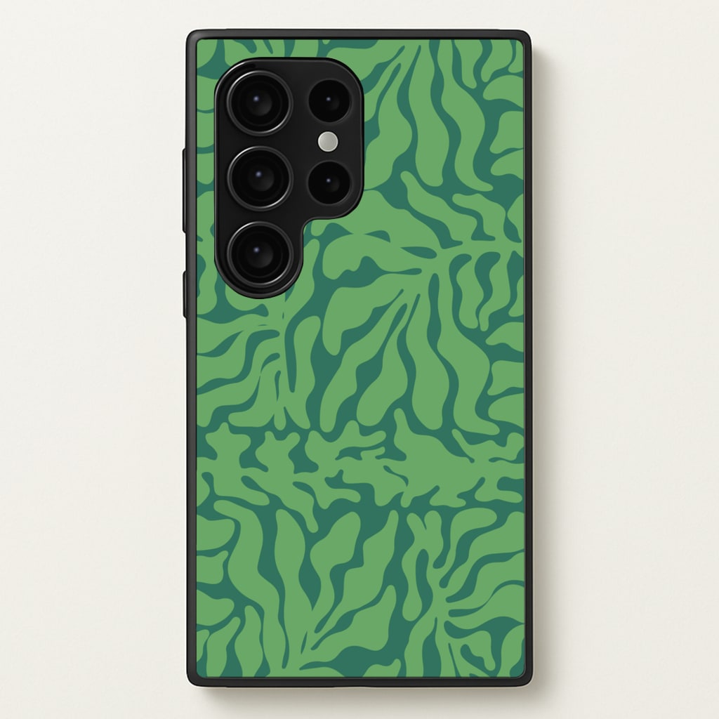 Green Leaves - Foliage - Foliage Phone Case for Galaxy S24 Ultra