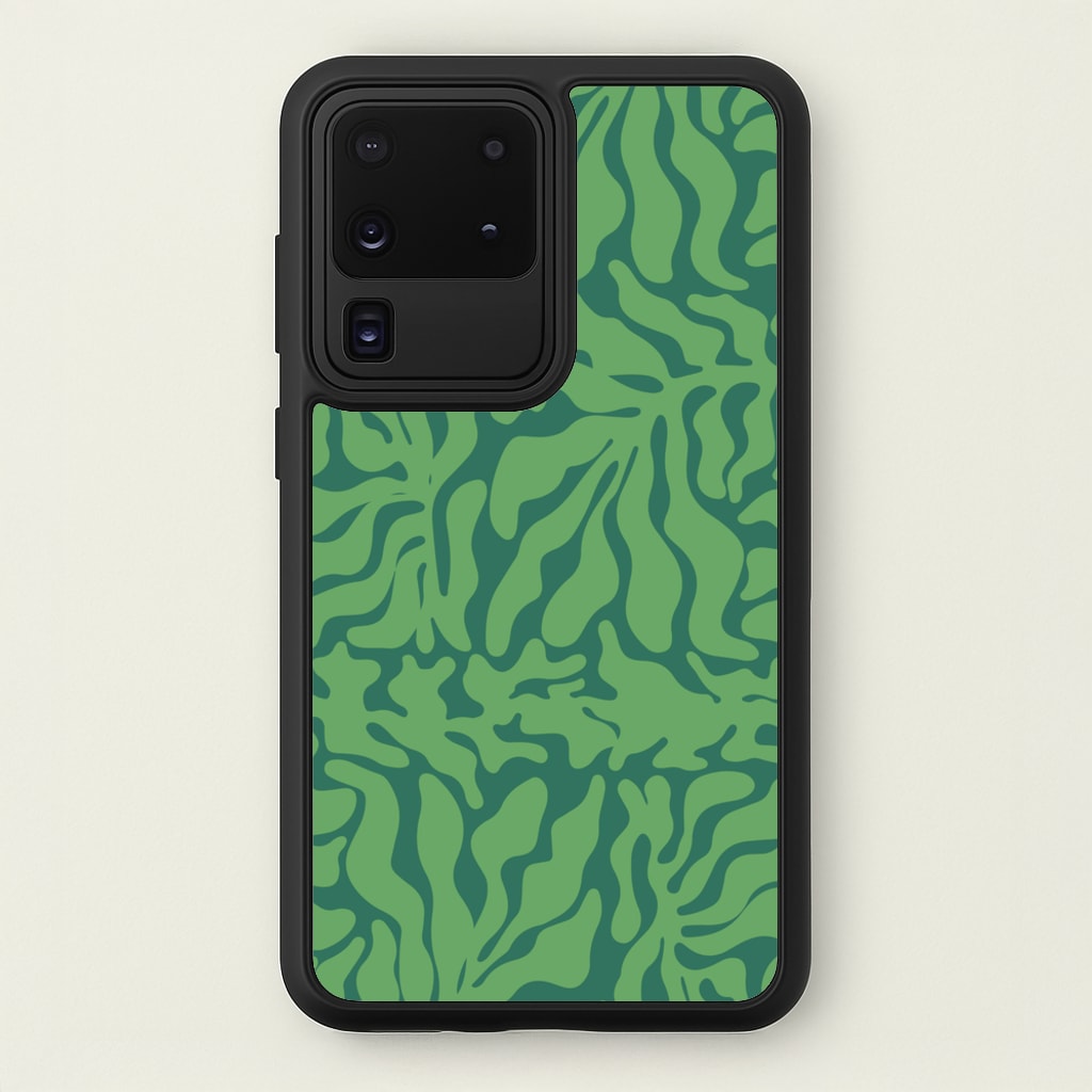 Green Leaves - Foliage - Foliage Phone Case for Galaxy S20 Ultra