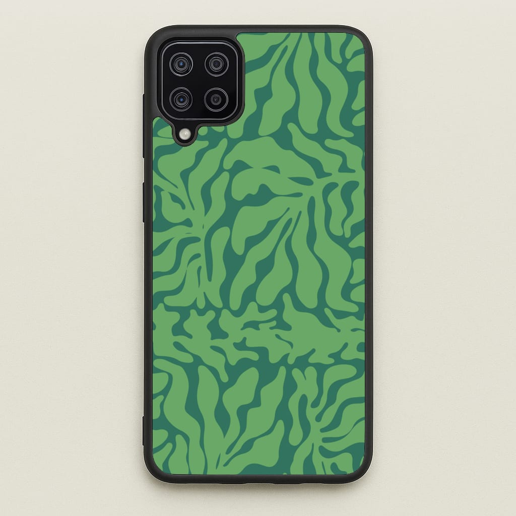 Green Leaves - Foliage - Foliage Phone Case for Galaxy A12