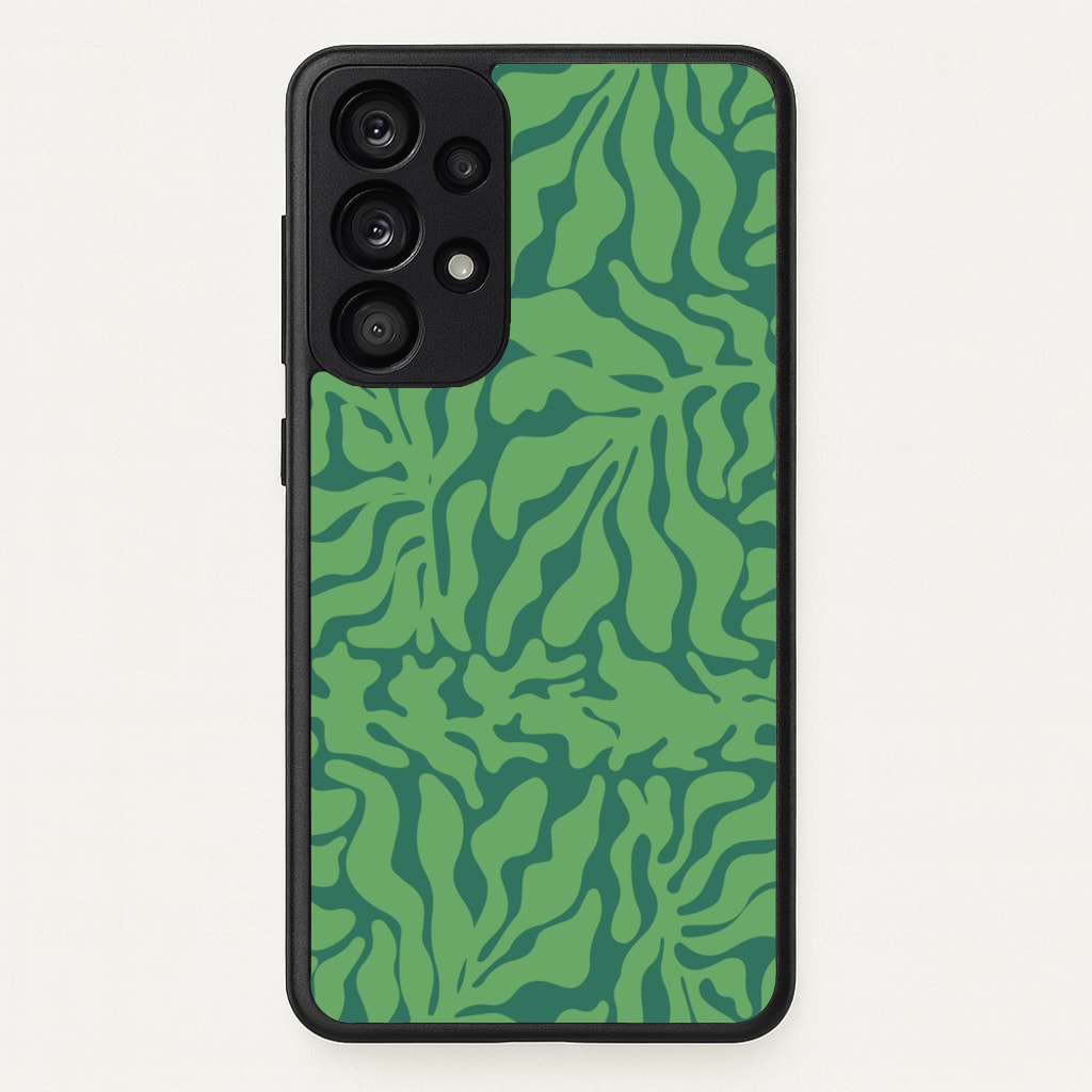 Green Leaves - Foliage - Foliage Phone Case for Galaxy A53