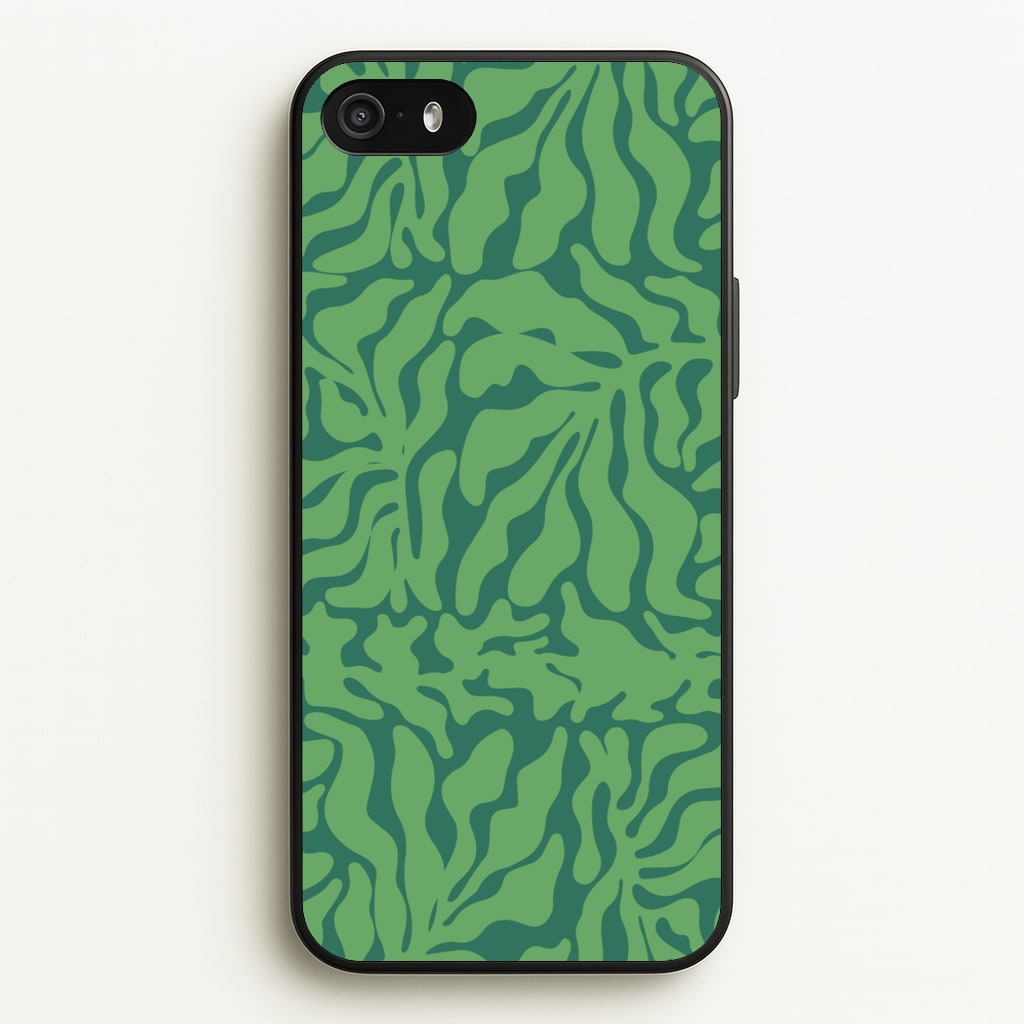 Green Leaves - Foliage - Foliage Phone Case for iPhone 5 / 5s / SE 2016
