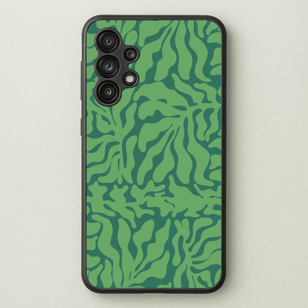 Green Leaves - Foliage - Foliage Phone Case for Galaxy A13