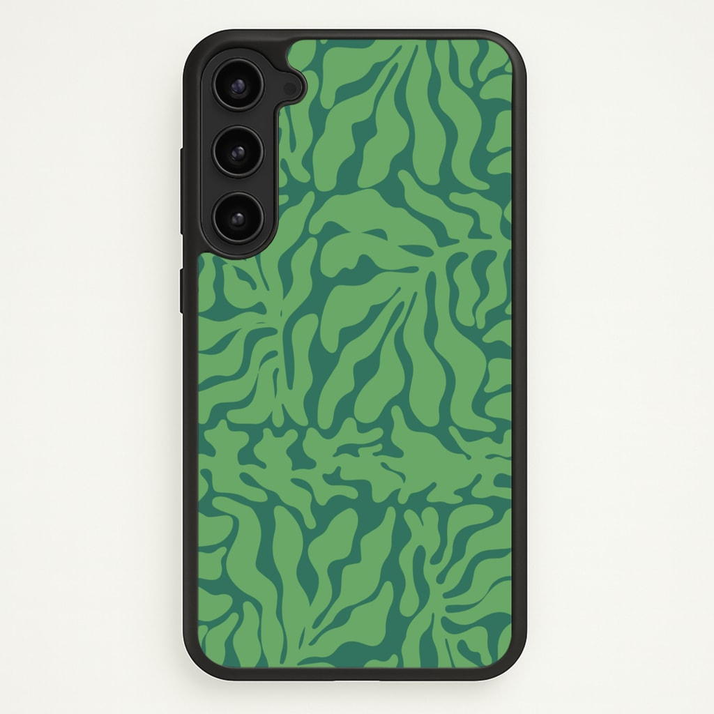 Green Leaves - Foliage - Foliage Phone Case for Galaxy S23
