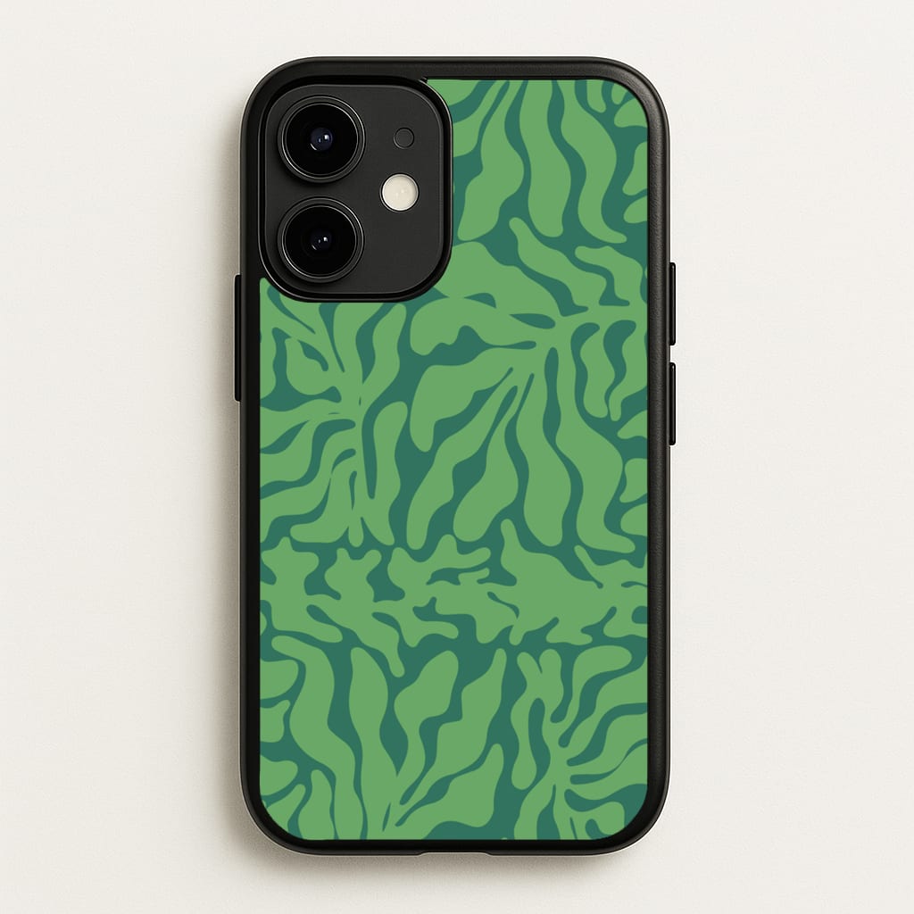 Green Leaves - Foliage - Foliage Phone Case for iPhone 12 / 12 Pro