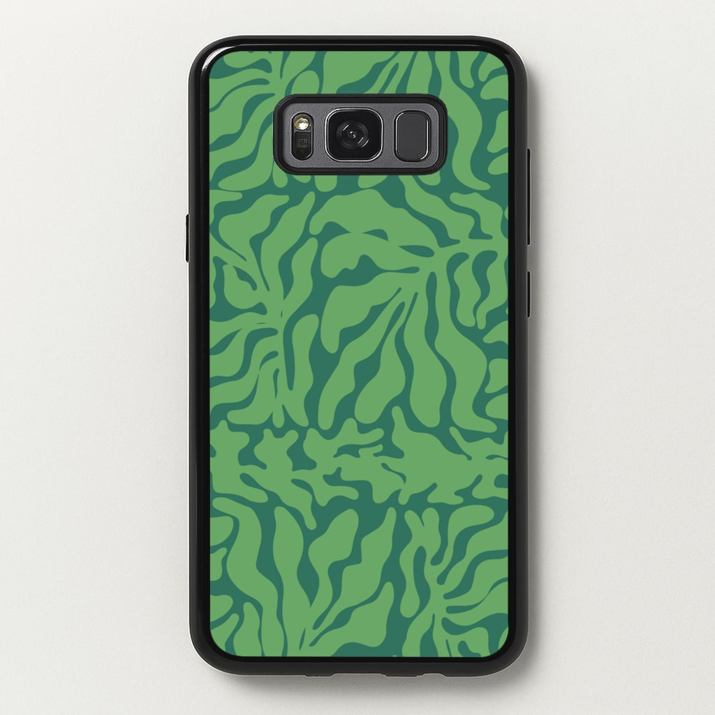 Green Leaves - Foliage - Foliage Phone Case for Galaxy S8 Plus